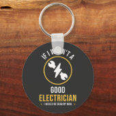 Grappig elektricien citaat sleutelhanger (Voorkant)