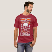 Grappig Elektricien Gift Grote Unie Meme (2) T-shirt (Voorkant volledig)