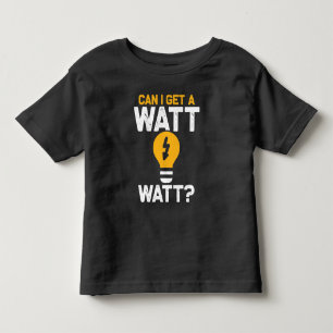 Grappig elektricien Watt Pun Kinder Shirts