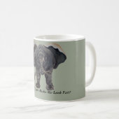 Grappig Elephant Coffee Mok. Koffiemok (Voorkant rechts)