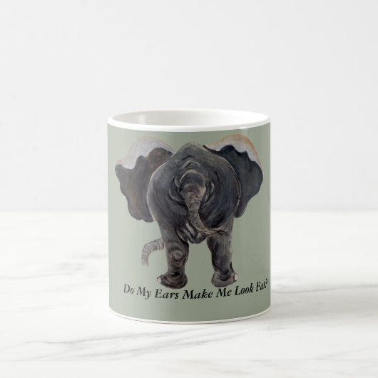 Grappig Elephant Coffee Mok. Koffiemok (Center)