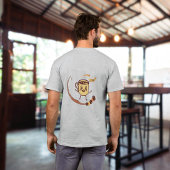 Grappig Elke Dag Is Beter Met Koffie Dubbelzijdig T-shirt