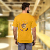 Grappig Elke Dag Is Beter Met Koffie Dubbelzijdig T-shirt