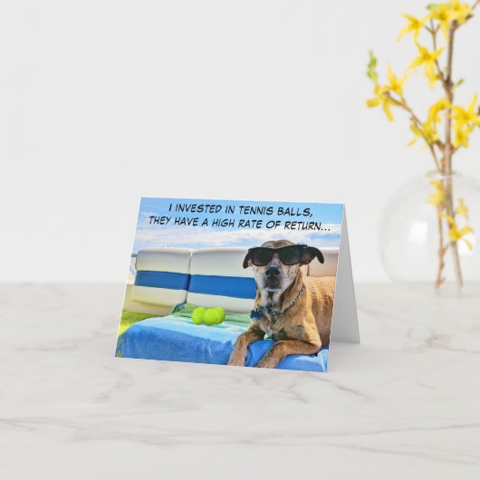 Grappig elke gelegenheid Pensioen Feest Viering Kaart (Gele Bloem)