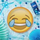 Grappig emoji joy laughter paper bord (Feest)