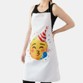 Grappig Emoticon Feestje Schort (Insitu)