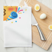 Grappig Emoticon Feestje Theedoek (Quarter Fold)
