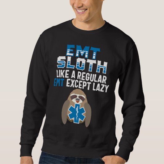 Grappig Emt Sloth Trui (Voorkant)