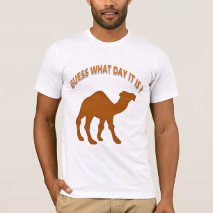 Grappig en Cool Raad eens welke dag het is? Midden T-shirt