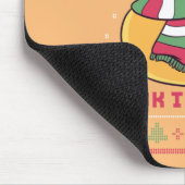 Grappig en Cute Duck Puns Merry Kerstmis Duck Muismat (Hoek)