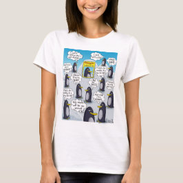 Grappig en Cute Penguin van de maand. T-shirt