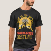 Grappig en eng apothekerskostuum voor Halloween T-shirt (Voorkant)