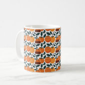 Grappig en fris Oranje design Koffiemok (Voorkant links)