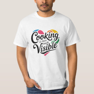 Grappig en gedurfd koken Lover Graphics T-shirt