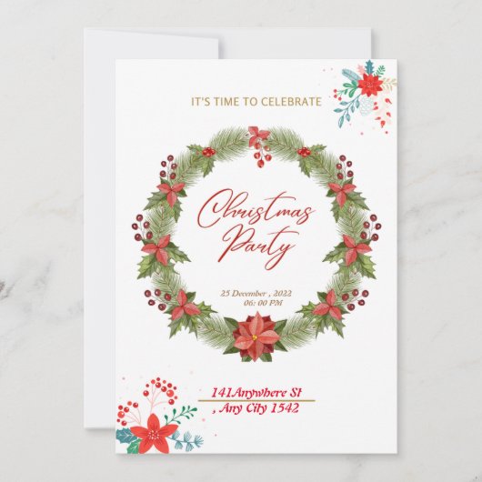 Grappig en gelukkig nieuwjaar 2022.  kaart (Voorkant)