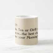 "Grappig en lekkere koffie-mok, voor mijn vriend!" Koffiemok (Center)