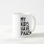 Grappig en leuk Mijn kinderen hebben pogen Koffiemok (Voorkant rechts)