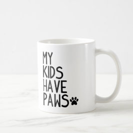 Grappig en leuk Mijn kinderen hebben pogen Koffiemok