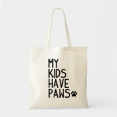 Grappig en leuk Mijn kinderen hebben pogen Tote Bag (Voorkant)