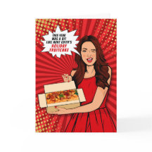 Grappig en Sarcastisch kerstfeest Pop Kunst