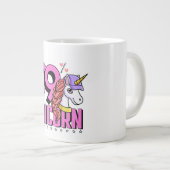 Grappig en schattig dier met Pet 99 procent eenhoo Grote Koffiekop (Voorkant rechts)