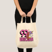Grappig en schattig dier met Pet 99 procent eenhoo Tote Bag (Voorkant (product))