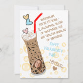 Grappig en Schattige Wenskaart Je bent mijn Boba Feestdagenkaart (Voorkant)