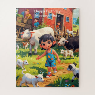 Grappig en speels design voor kinderen legpuzzel