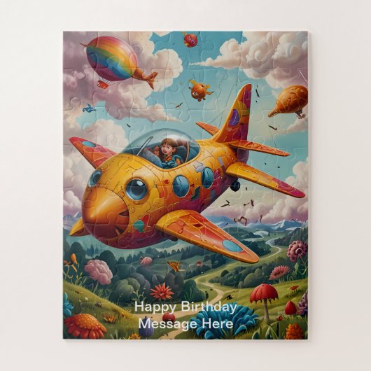 Grappig en speels design voor kinderen legpuzzel (Verticaal)