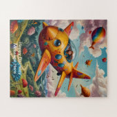 Grappig en speels design voor kinderen legpuzzel (Horizontaal)