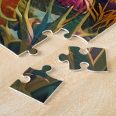 Grappig en speels design voor kinderen legpuzzel (Zijkant)