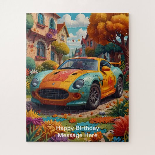 Grappig en speels design voor kinderen legpuzzel (Verticaal)
