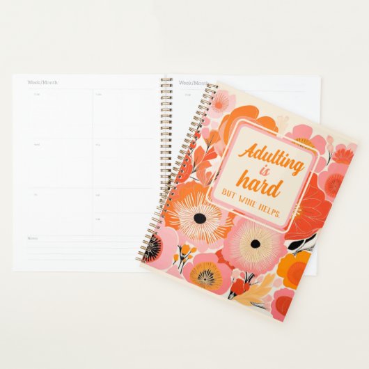 Grappig en Vrouwelijk Inspirerend Planner (Display)