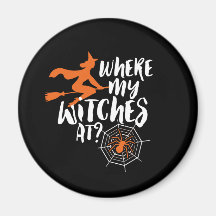 Grappig en woordelijk Halloween waar mijn heksen b