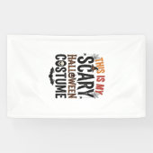 Grappig eng Halloween kostuum vintage shirt ontwer Spandoek (Horizontaal)
