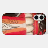 Grappig eng-onzin-tong-Aziatische halloween-verbij Case-Mate iPhone Case (Achterkant (horizontaal))