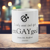 Grappig 'enGAYged' verloving Koffiemok