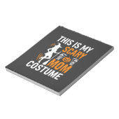 Grappig Enge Moeder Kostuum Halloween Heks Notitieblok (Linkerzijde)