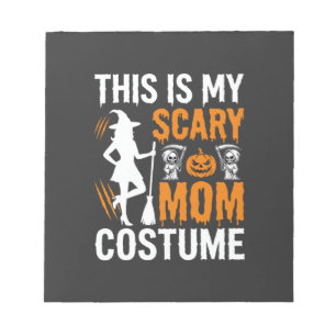 Grappig Enge Moeder Kostuum Halloween Heks Notitieblok