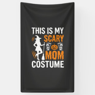 Grappig Enge Moeder Kostuum Halloween Heks Spandoek