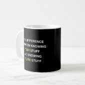 Grappig Engels Docent Punctuatie Quote Gift Koffiemok (Voorkant links)