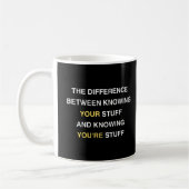 Grappig Engels Docent Punctuatie Quote Gift Koffiemok (Links)