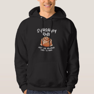 Grappig Engels leraar geschenken synoniem rollen n Hoodie