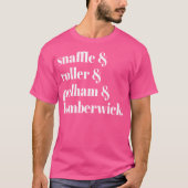 Grappig Engels Paard Jargon Bits Equestrians T-shirt (Voorkant)