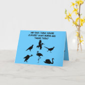 Grappig, enigszins ruw Vaderdag Kaart (Gele Bloem)