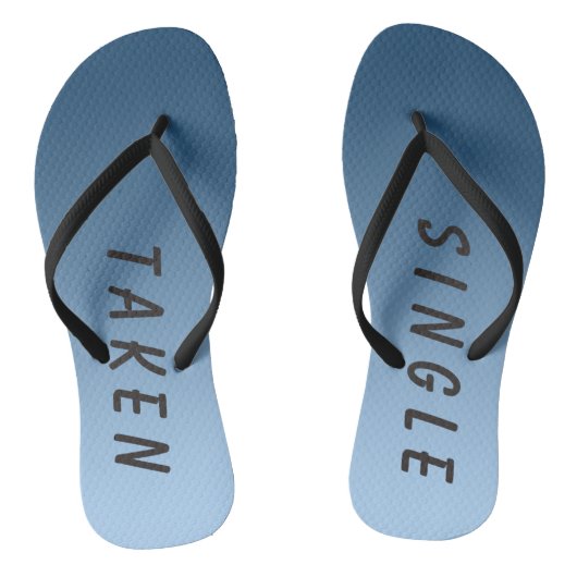 Grappig enkel genomen teken teenslippers (Voetbed)