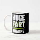 Grappig Enorme Fart Loading Quote Farted Joke Fart Koffiemok (Links)