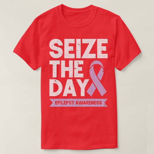 Grappig Epilepsy Bewustheid Neemt het dagelijkse l T-shirt (Design voorkant)