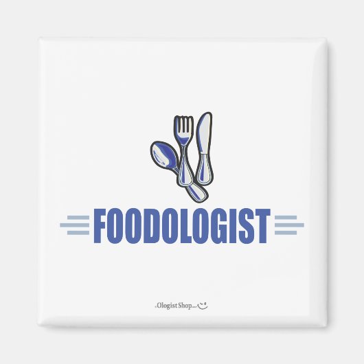 Grappig eten, dieet magneet (Voorkant)