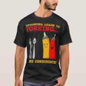 Grappig eten Grappige specerijen geboorteregeling  T-shirt (Voorkant)